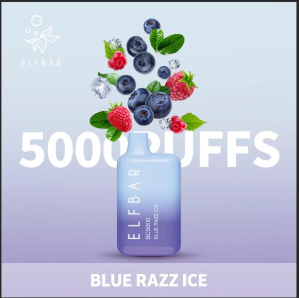 blue razz ice